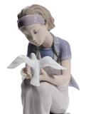 Lladro Playing With Doves