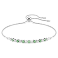 Swarovski 2026 NEW Matrix Bracelet Round Cut, Green