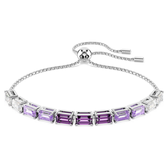 Swarovski 2025 NEW Matrix Tennis Bracelet Baguette Purple