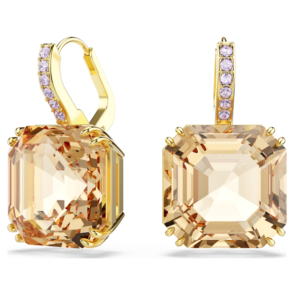 Swarovski 2025 NEW Millenia Gold Tone Drop Earrings