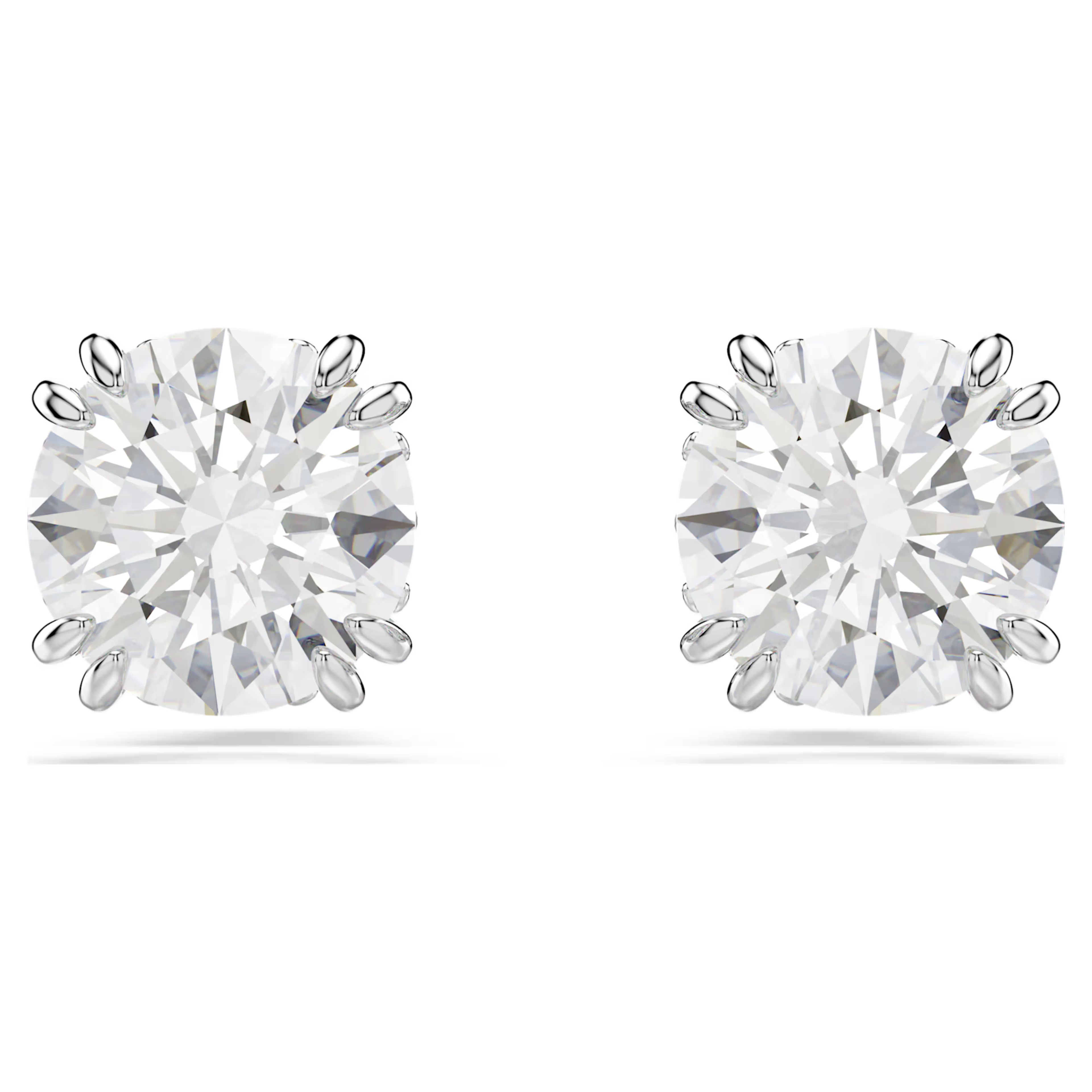Swarovski Stilla Stud Round Earrings