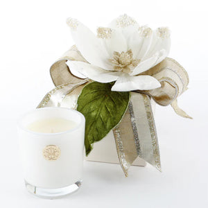 Lux White Christmas 14oz Candle Gift Box