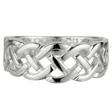 Solvar Sterling Silver Celtic Knot Ring