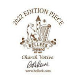 Belleek Pottery Votive Church Edition Piece