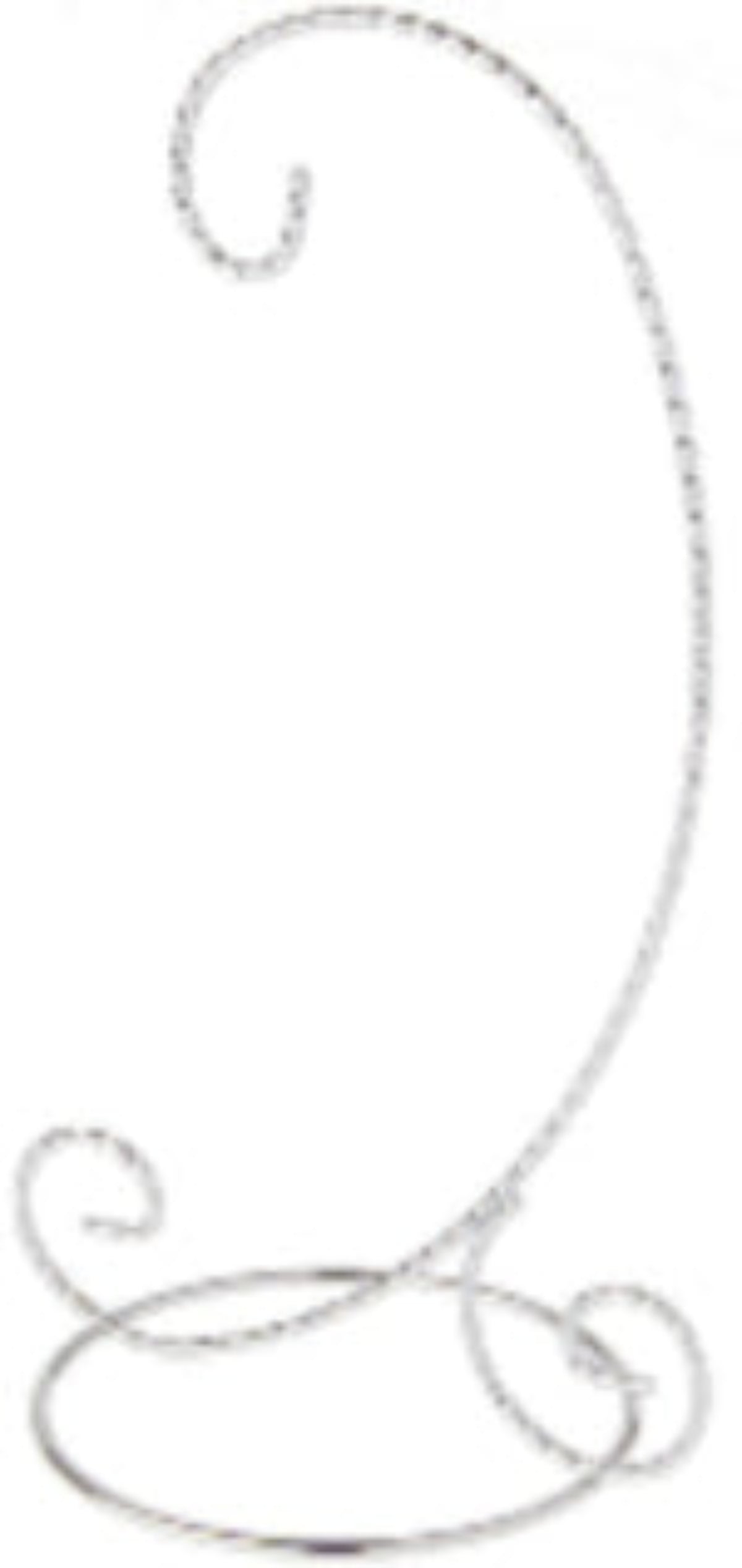 Bards Ornament Stand Silver