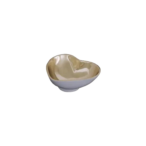 Beatriz Ball 7" Heart of Gold/White Bowl