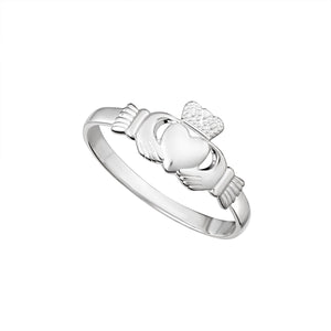 Solvar Sterling Silver Light Claddagh Ring