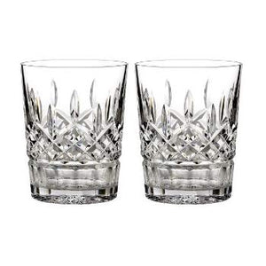 Waterford Crystal Lismore Doubled Old Fashioned 12oz, Pair