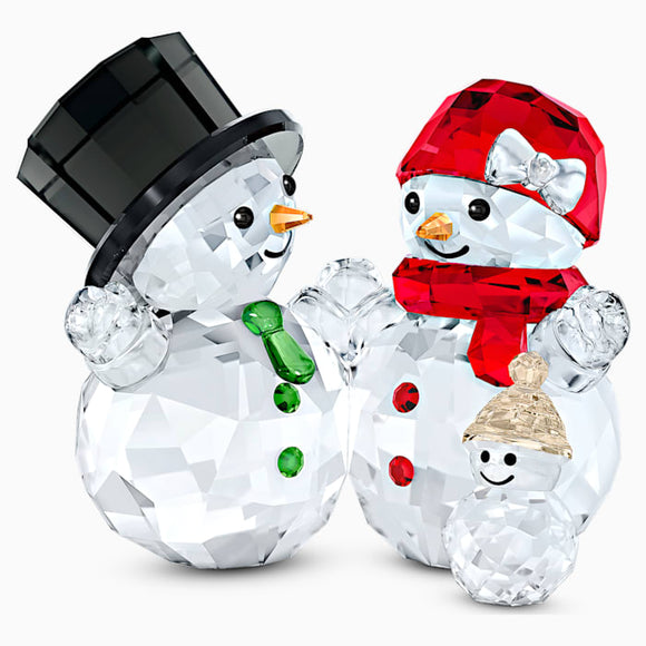 Swarovski New Snowman Family